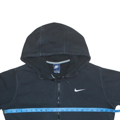 Mens UK Size M Nike Black Full Zip Hoodie