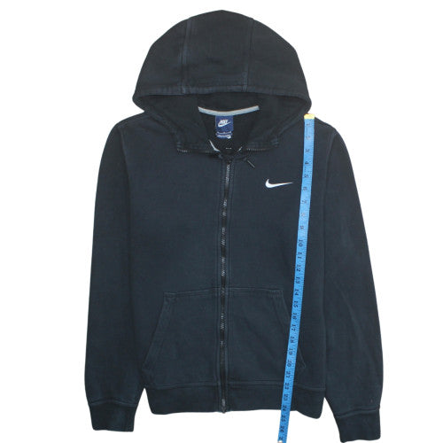 Mens UK Size M Nike Black Full Zip Hoodie