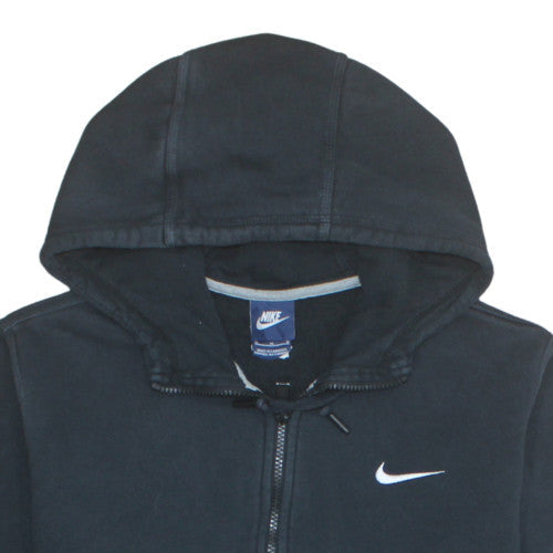 Mens UK Size M Nike Black Full Zip Hoodie