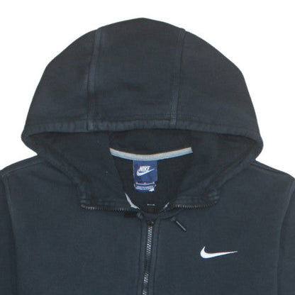 Mens UK Size M Nike Black Full Zip Hoodie