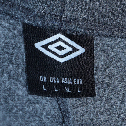 Umbro Men's Grey Fleece Jogger Trousers Size L Regular Fit