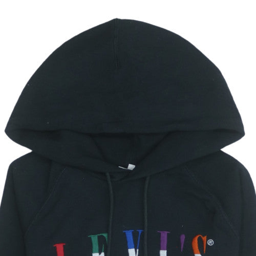 Mens UK Size XS Levi's Black Pullover Hoodie
