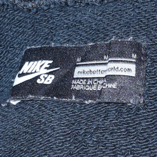 Mens UK Size M Nike Black Full Zip Hoodie