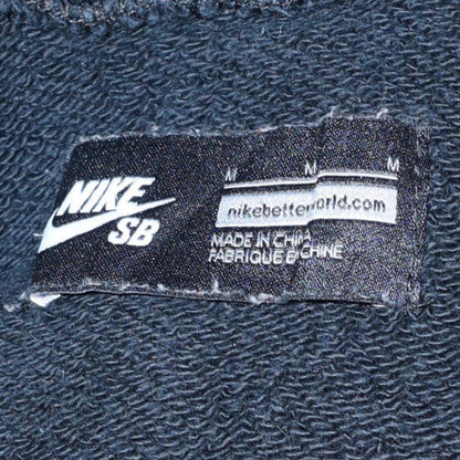 Mens UK Size M Nike Black Full Zip Hoodie