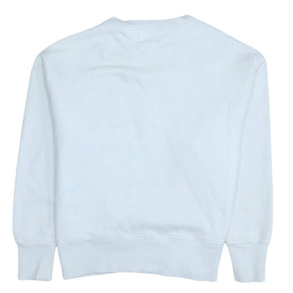 Mens UK Size M Tommy Jeans White Pullover Sweatshirt