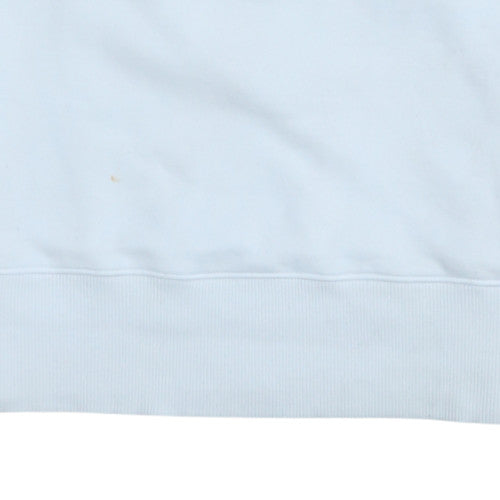 Mens UK Size M Tommy Jeans White Pullover Sweatshirt