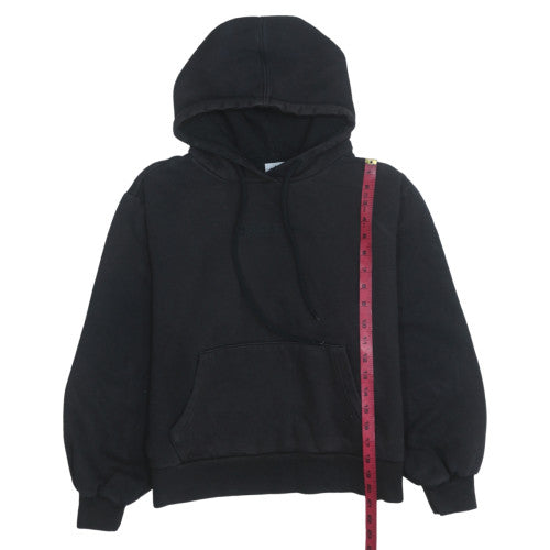 Womens UK Size 6 Adidas Black Pullover Hoodie