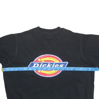 Mens UK Size S Dickies Black Pullover Sweatshirt