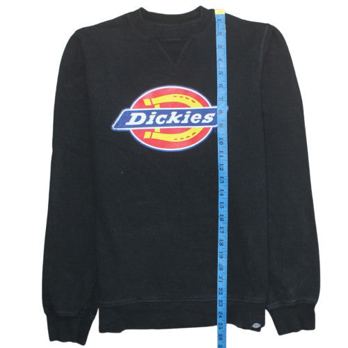 Mens UK Size S Dickies Black Pullover Sweatshirt