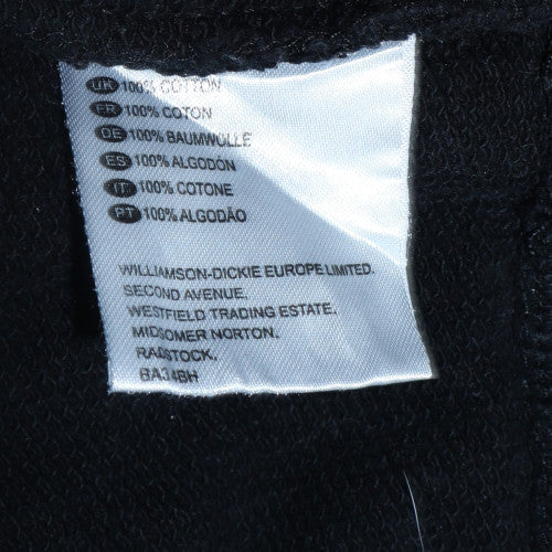 Mens UK Size S Dickies Black Pullover Sweatshirt