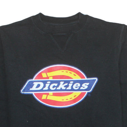 Mens UK Size S Dickies Black Pullover Sweatshirt