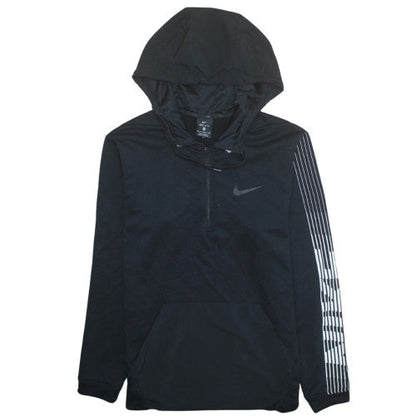 Mens UK Size M Nike Black Pullover Hoodie