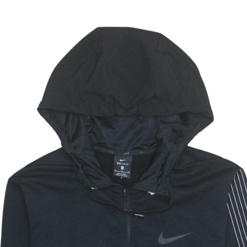 Mens UK Size M Nike Black Pullover Hoodie