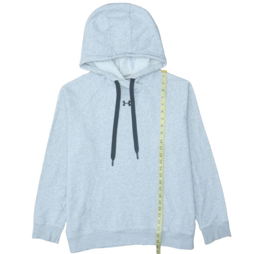 Mens UK Size XL Under Armour Grey Pullover Hoodie