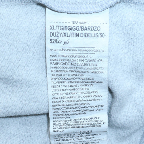 Mens UK Size XL Under Armour Grey Pullover Hoodie