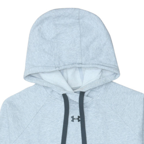 Mens UK Size XL Under Armour Grey Pullover Hoodie