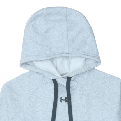 Mens UK Size XL Under Armour Grey Pullover Hoodie