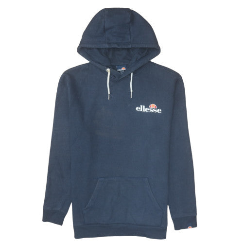 Mens UK Size S Ellesse Blue Pullover Hoodie