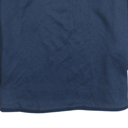 Under Armour Mens Blue Fleece 1/2 Zip Long Sleeve Jumper Size L