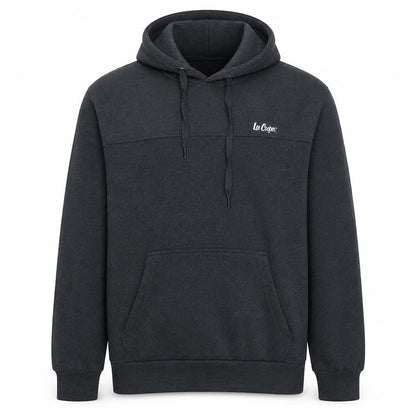 Mens UK Size M Lee Cooper Black Pullover Hoodie