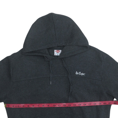 Mens UK Size M Lee Cooper Black Pullover Hoodie