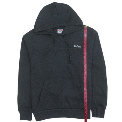 Mens UK Size M Lee Cooper Black Pullover Hoodie