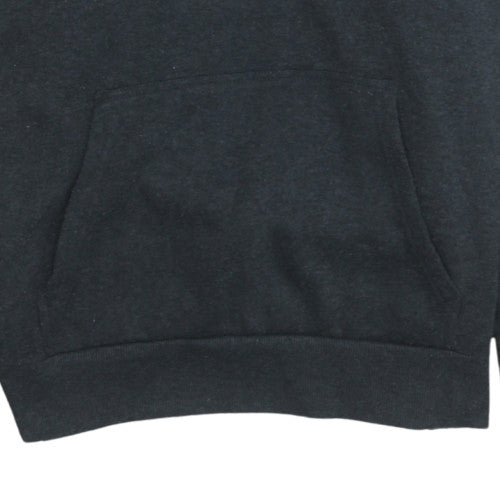 Mens UK Size M Lee Cooper Black Pullover Hoodie