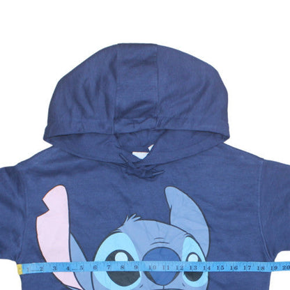 Womens UK Size 2XS Primark Blue Pullover Hoodie