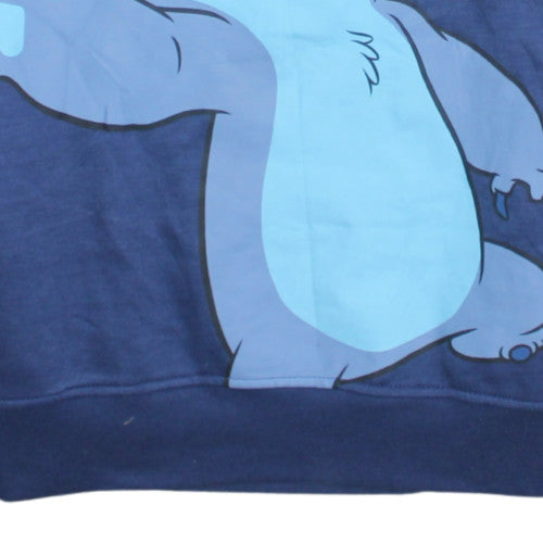 Womens UK Size 2XS Primark Blue Pullover Hoodie
