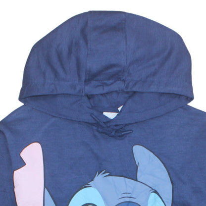 Womens UK Size 2XS Primark Blue Pullover Hoodie