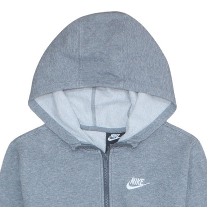 Nike Boys Grey Colourblock 1/2 Zip Hoodie XL 158-170cm Standard Fit