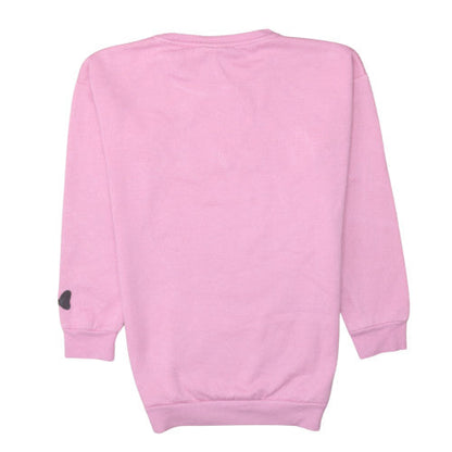 Womens UK Size S Disney Pink Pullover Sweatshirt