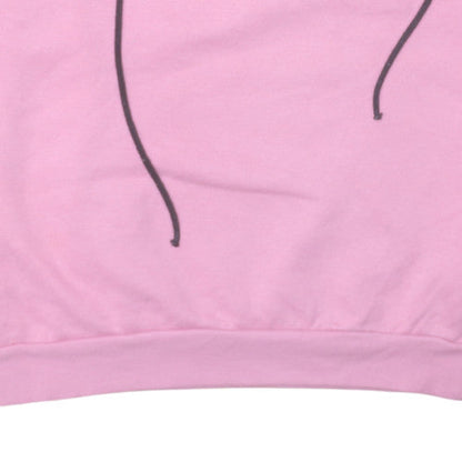 Womens UK Size S Disney Pink Pullover Sweatshirt