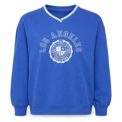 Womens UK Size S Hollister Blue Pullover Sweatshirt