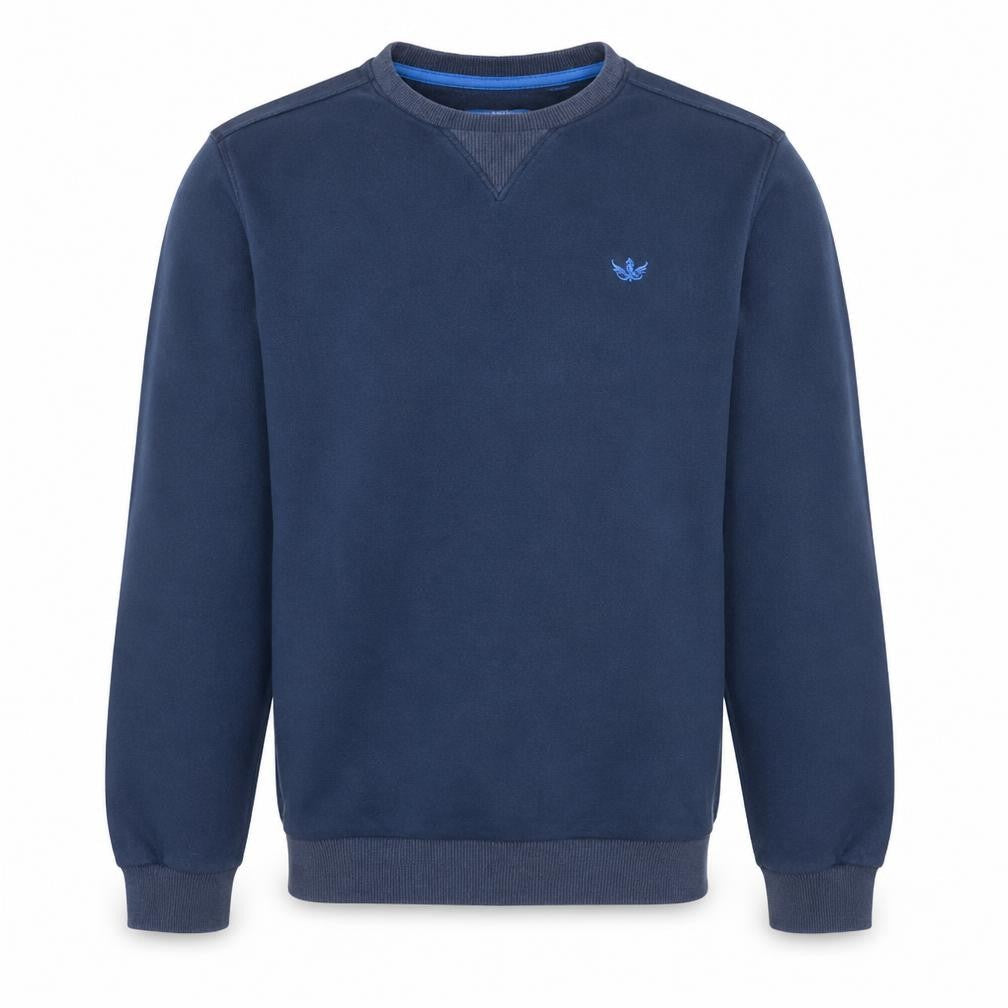 Mens UK Size S adidas Blue Pullover Sweatshirt