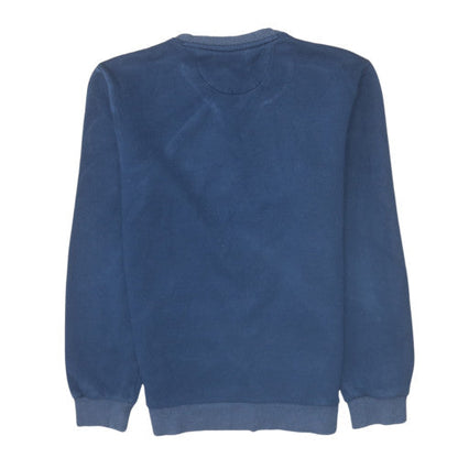 Mens UK Size S adidas Blue Pullover Sweatshirt
