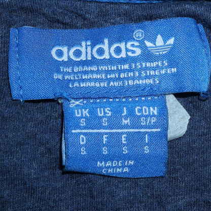 Mens UK Size S adidas Blue Pullover Sweatshirt