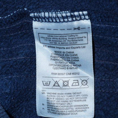 Mens UK Size S adidas Blue Pullover Sweatshirt