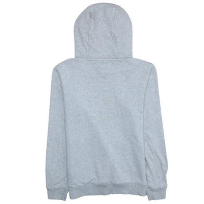 Tommy Hilfiger Boys Grey Pullover Hoodie Size 164 Logo Cotton Sweatshirt