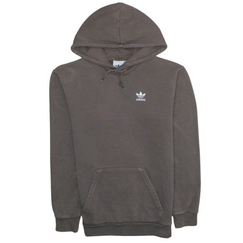 Mens UK Size XS Adidas Brown Pullover Hoodie