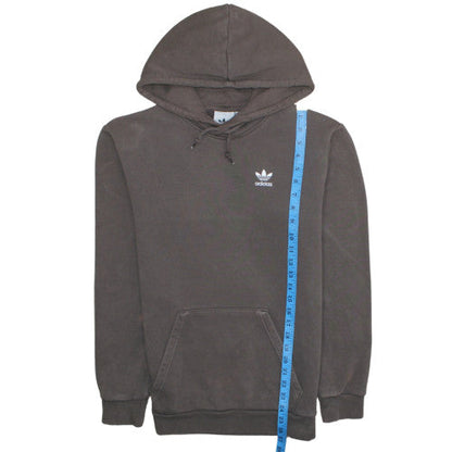 Mens UK Size XS Adidas Brown Pullover Hoodie