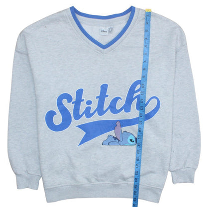 Womens UK Size 10/12 Disney Grey Pullover Sweatshirt