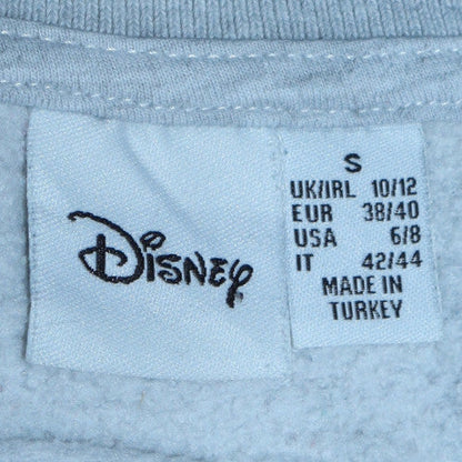 Womens UK Size 10/12 Disney Grey Pullover Sweatshirt