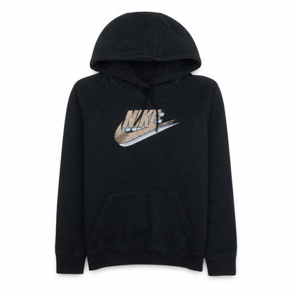 Womens UK Size XS Nike Black Pullover Hoodie