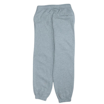 Nike Men's Grey Fleece Sweatpants L Regular Fit Logo Joggers