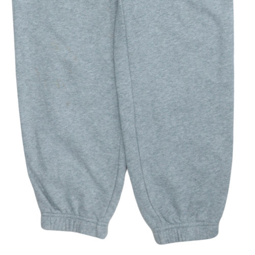 Nike Men's Grey Fleece Sweatpants L Regular Fit Logo Joggers