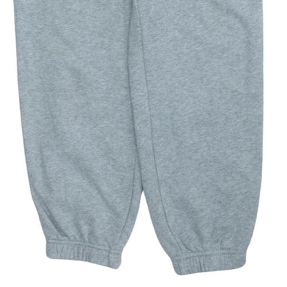 Nike Men's Grey Fleece Sweatpants L Regular Fit Logo Joggers