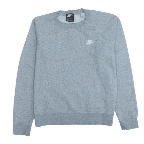 Mens UK Size M Nike Grey Pullover Sweatshirt