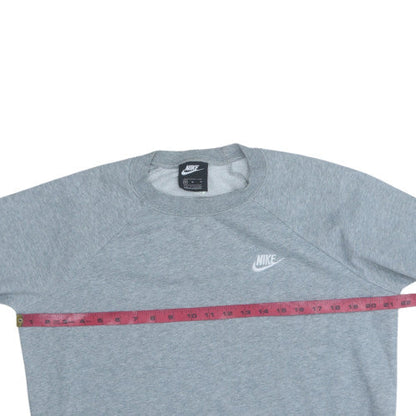 Mens UK Size M Nike Grey Pullover Sweatshirt