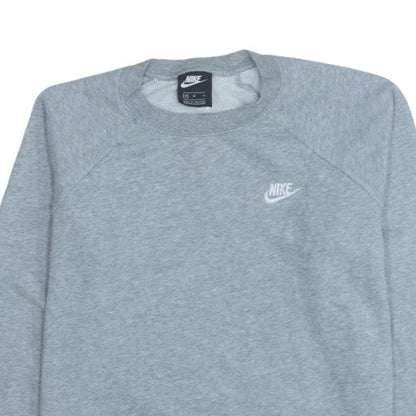 Mens UK Size M Nike Grey Pullover Sweatshirt